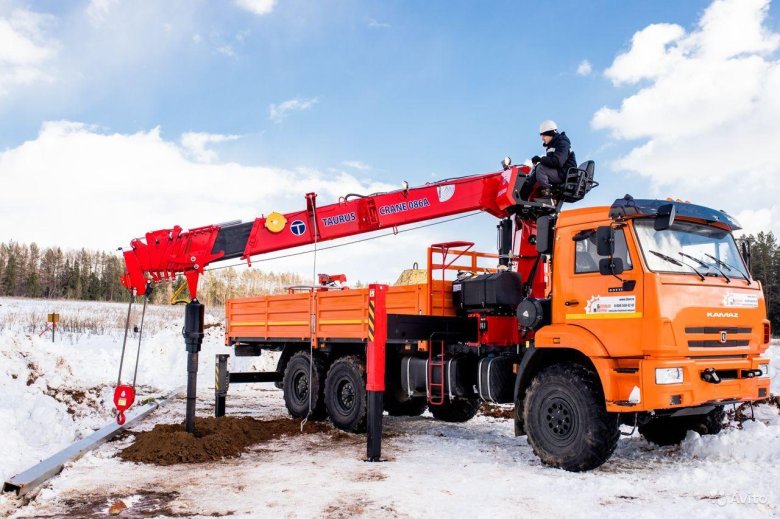 Камаз 43118 с кму