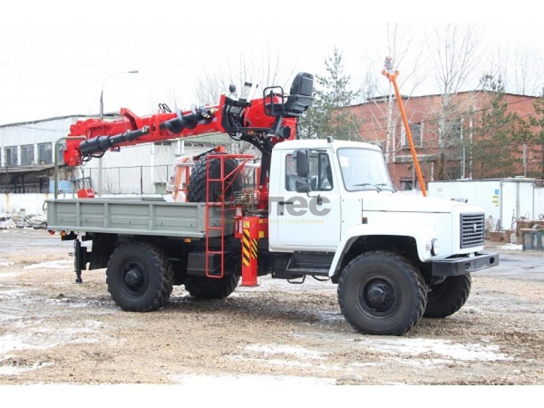 Бурильно-крановая машина taurus 035a - газ 33088