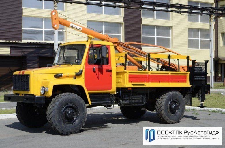 Бурильно-крановая машина бкм-317