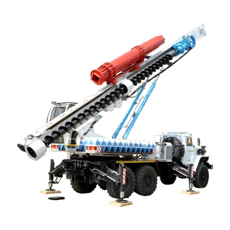 Бурильно-сваебойная машина бм-811