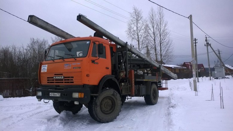 Камаз автовышка