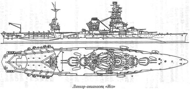 Авианесущий линкор исэ
