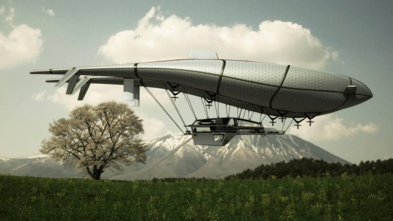 Гибридный дирижабль термоплан