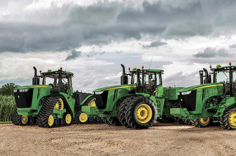 Трактор джон дир 9