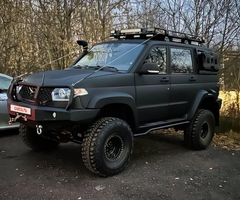 Тюнингованный уаз патриот