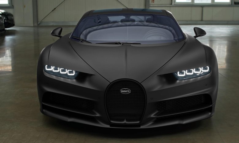 Bugatti chiron black