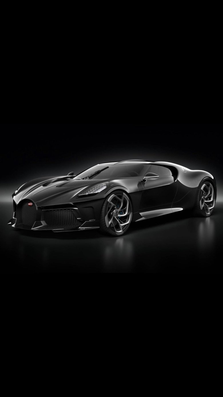 Bugatti chiron black