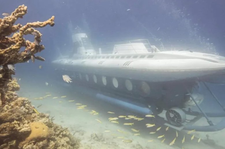 Затонувший батискаф в египте