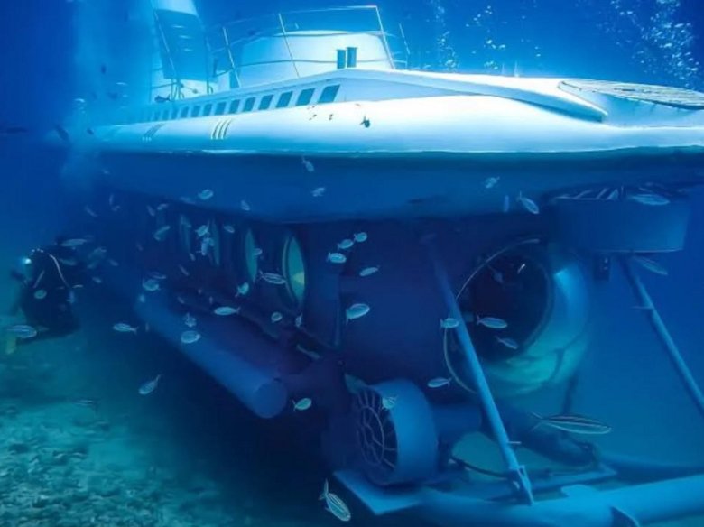 Батискаф затонул в хургаде