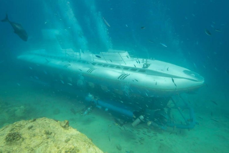Затонувший батискаф