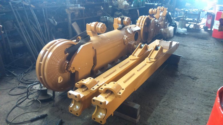 Телега бульдозера четра