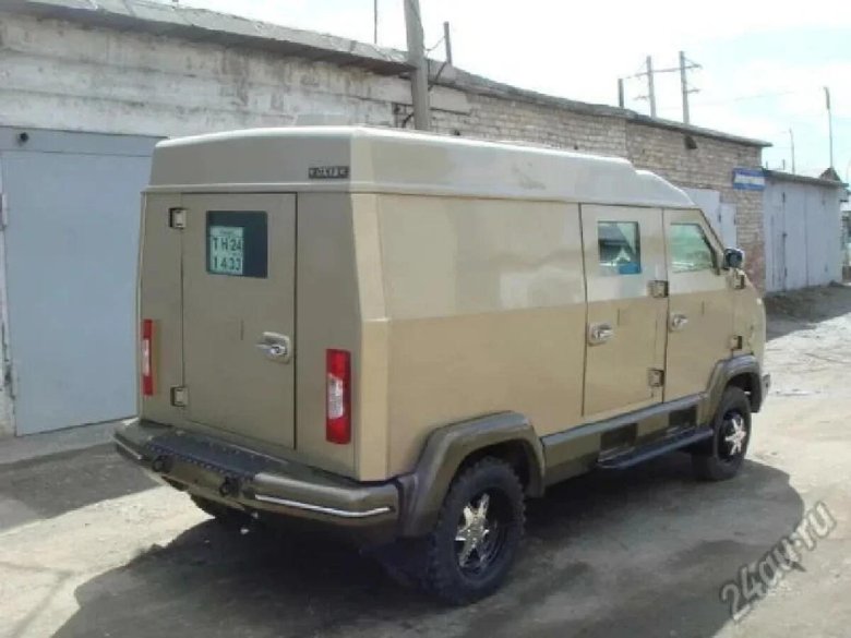Инкассаторский броневик газ 2957 охта