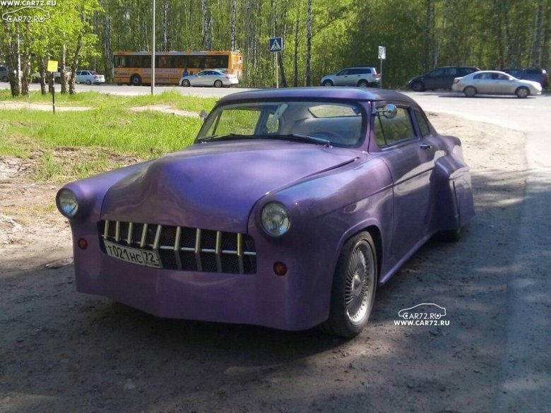 Тюнингованный москвич 407