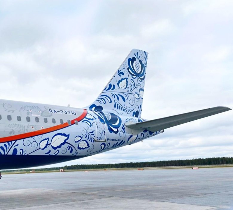 А321 аэрофлот гжель