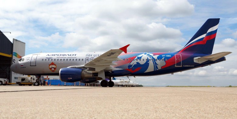 А320 аэрофлот цска