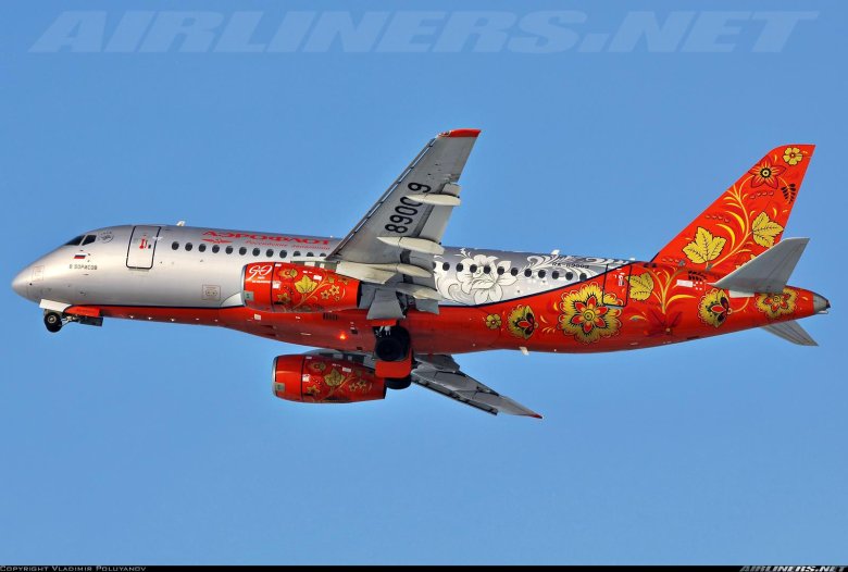 Суперджет аэрофлот хохлома