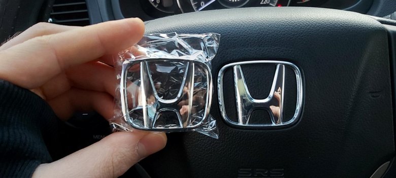 Эмблема на руль honda cr-v 3