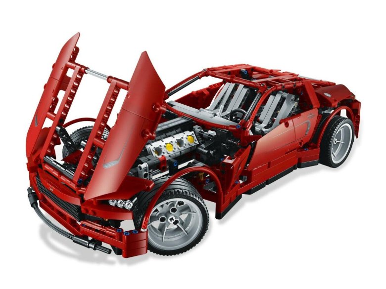 Конструктор lego technic 8070 суперавтомобиль
