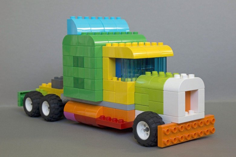 Lego duplo грузовик
