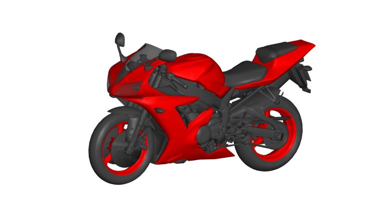 Мотоцикл металлический