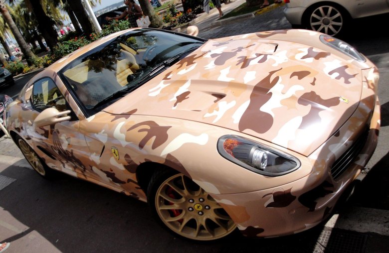 Камуфляж на авто