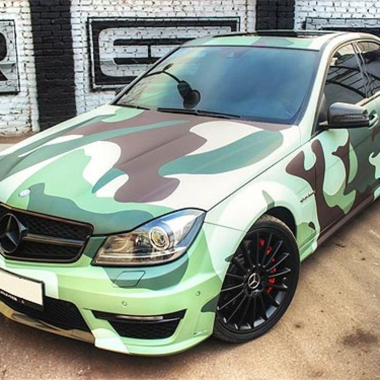 Мерседес w204 камуфляж