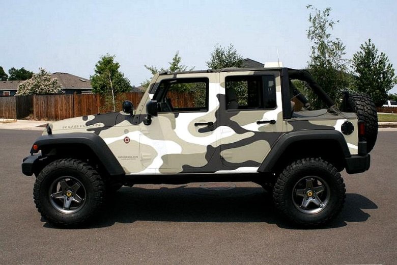 Джип вранглер рубикон камуфляж
