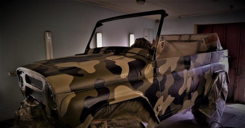Уаз раптор камуфляж