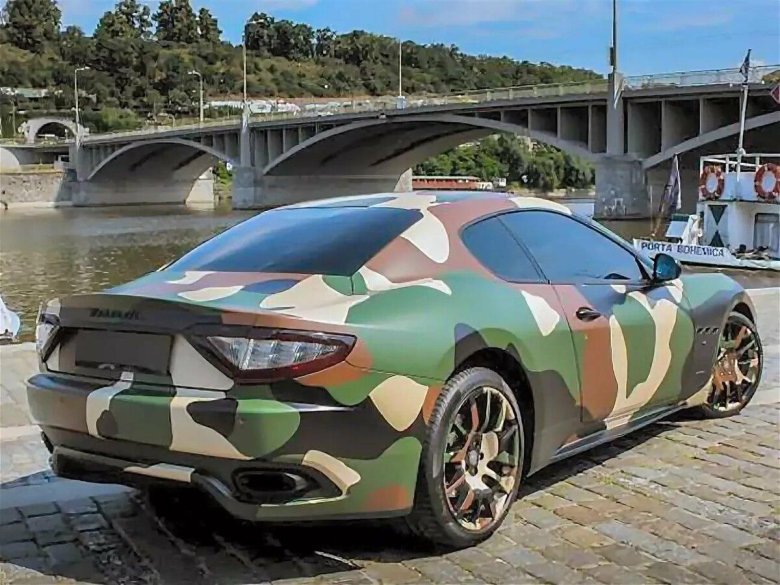 Камуфляж на авто