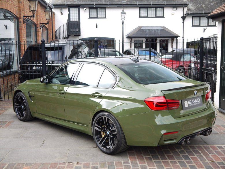 Bmw m5 urban green