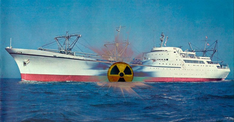 Атомный пассажирский корабль