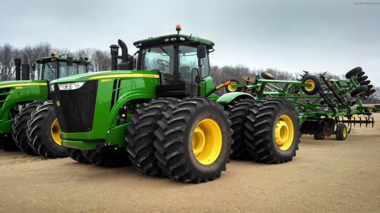 Трактор john deere 9560r