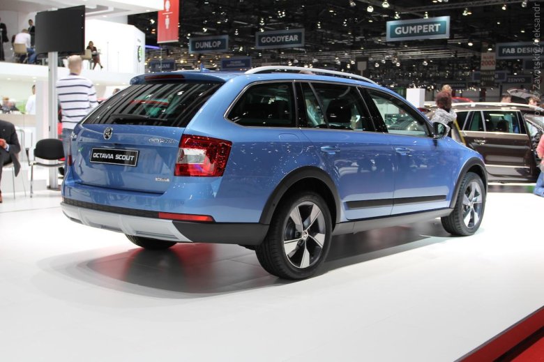 Skoda octavia scout 2014