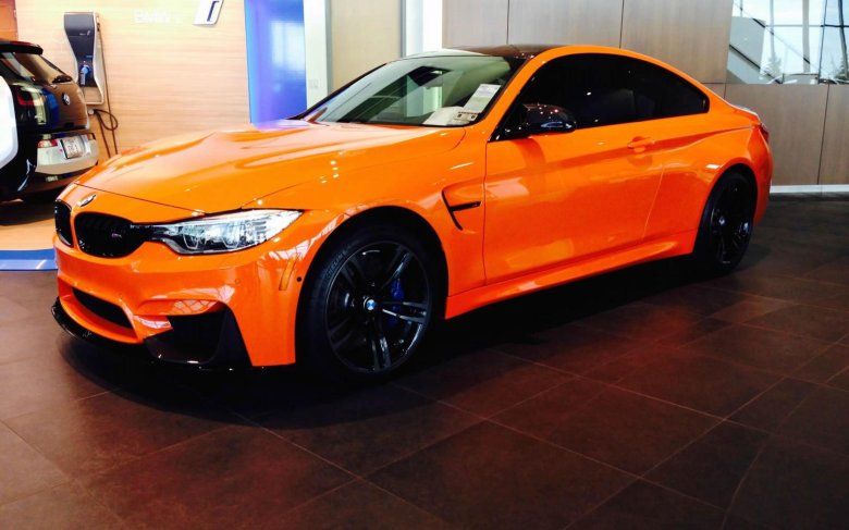 Bmw f30 orange