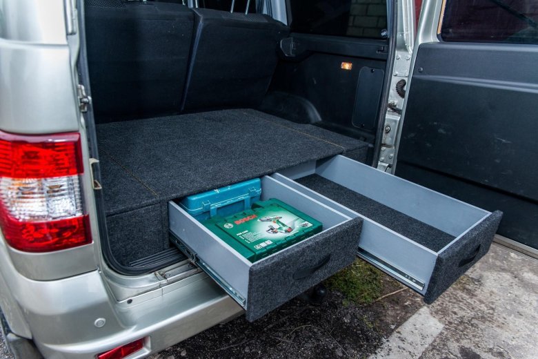 Органайзер в багажник уаз патриот 2015