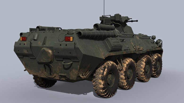 Бтр с пушкой