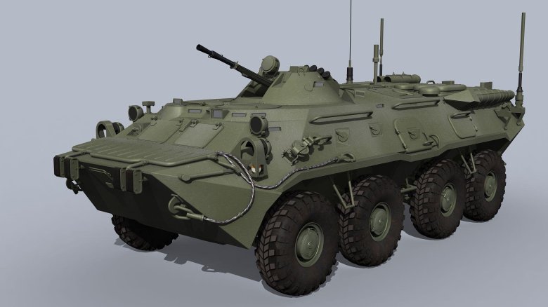 Бронетранспортер бтр 80