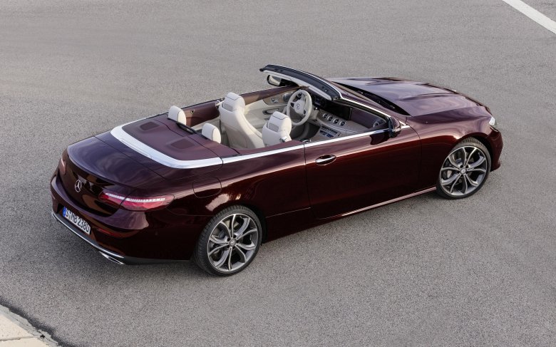 Mercedes-benz e class cabrio 2018