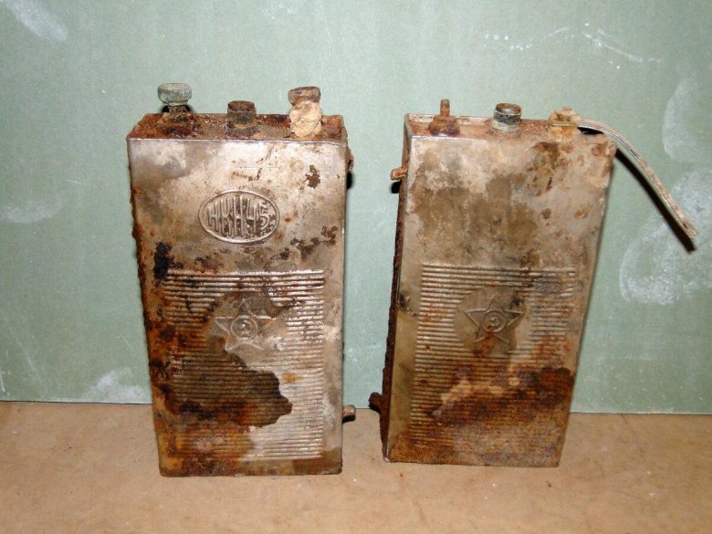 Советские аккумуляторы