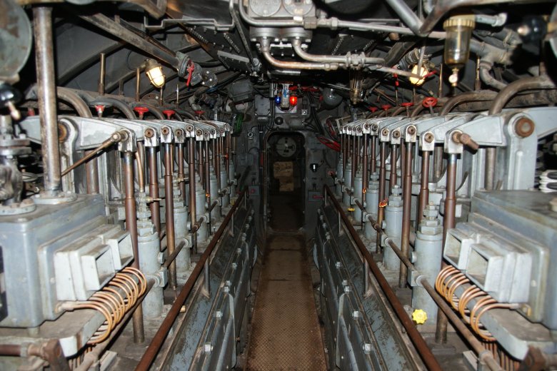 U 96 подводная лодка внутри