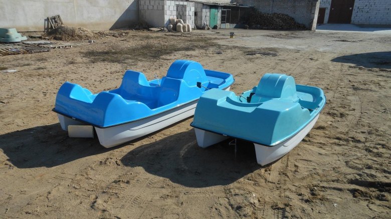 Водный велосипед катамаран