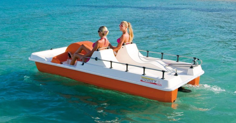 Катамаран скат водный велосипед