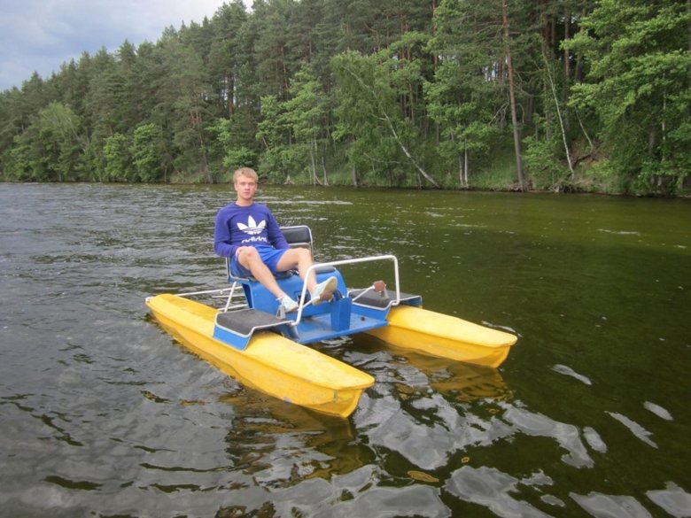 Катамаран янтарь 2