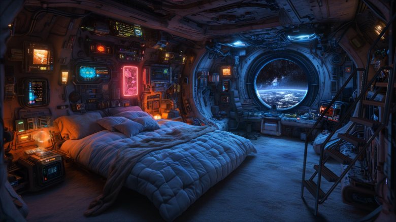 Космический корабль изнутри