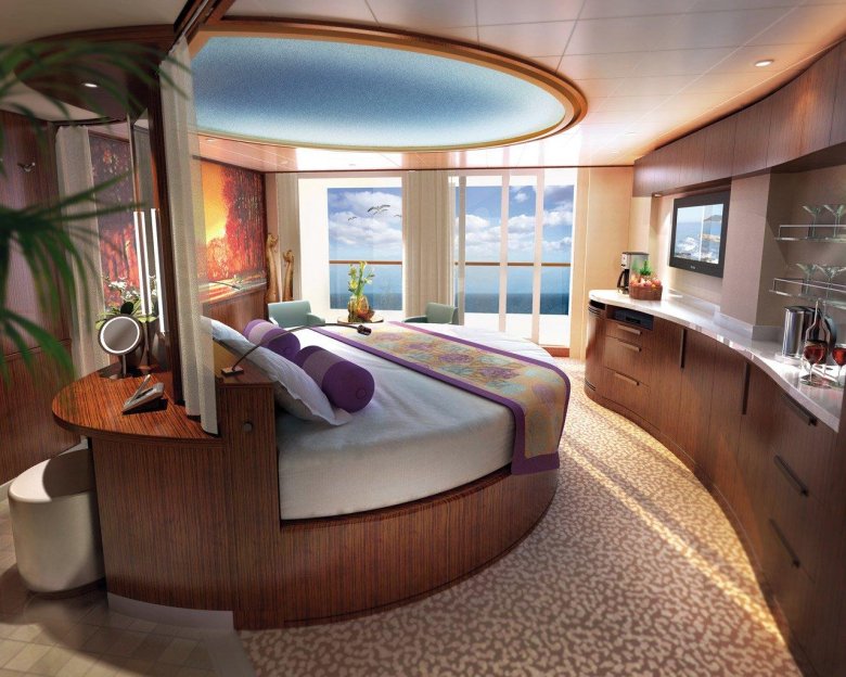 Сьют каюта на круизном лайнере