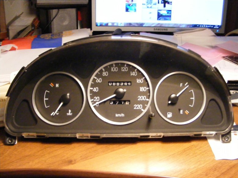 Ланос приборная панель