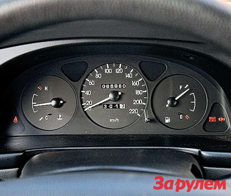 Приборная доска на шевроле ланос