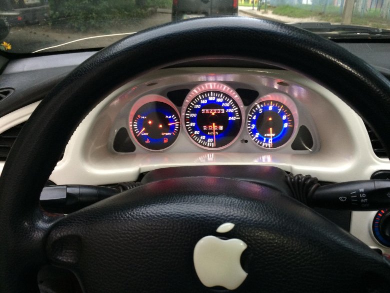 Электронная приборка ланос