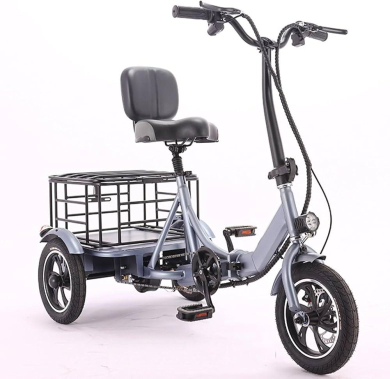 Электрический трехколесный велосипед