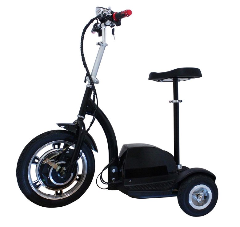 Электросамокат трехколесный